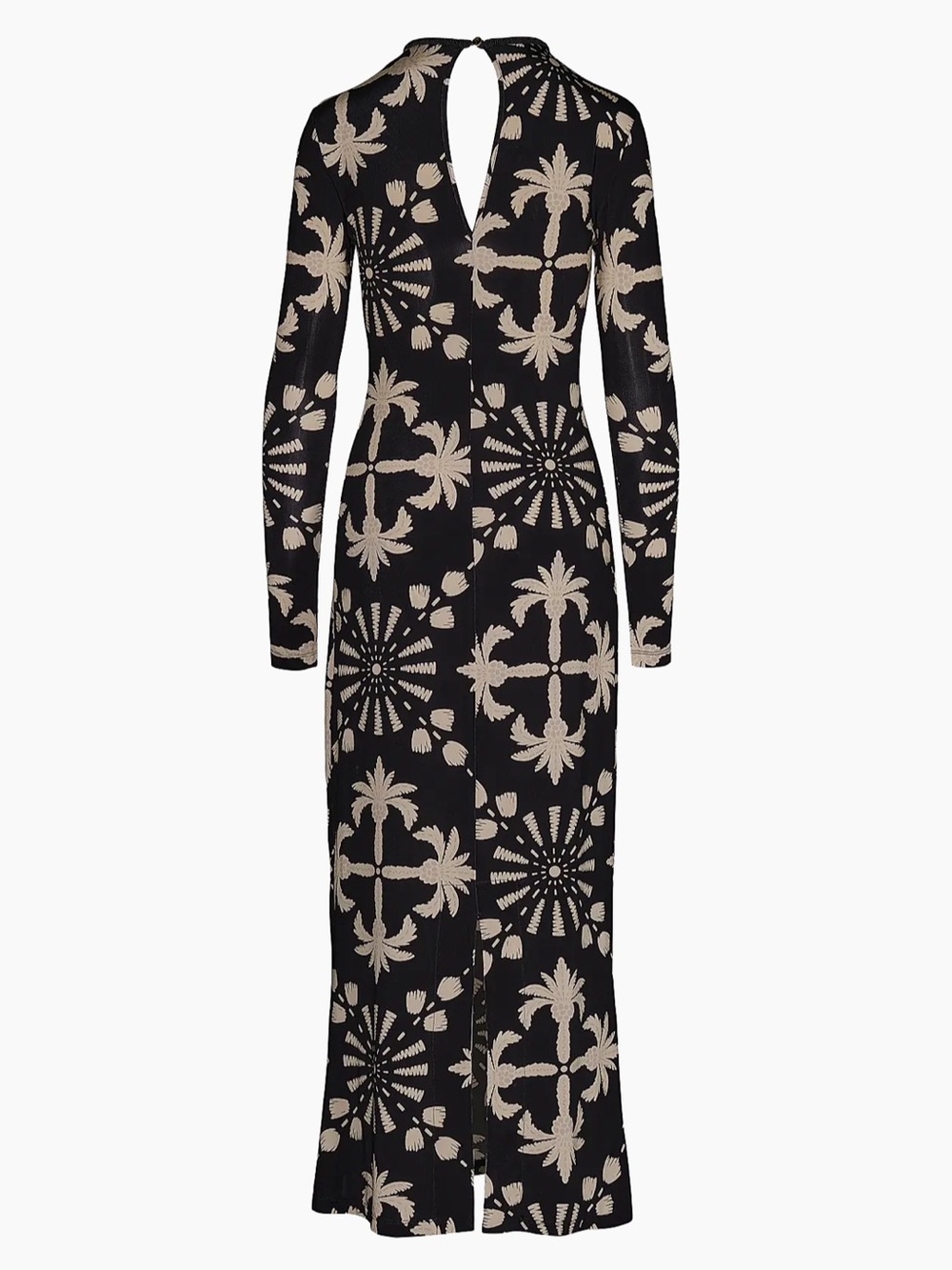 Johanna Ortiz | NWT Garden Warrior Ankle Dress Florals Black/Nude 4 - Picture 15 of 15